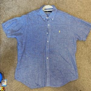 Polo short sleeve dress shirt